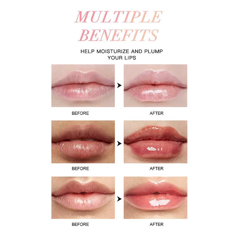 Lip Enhancement Lip Gloss Mirror Moisturizing Lip Glaze Water-Light Long Lasting Moisturising Glossy Tint Lips Makeup Cosmetics